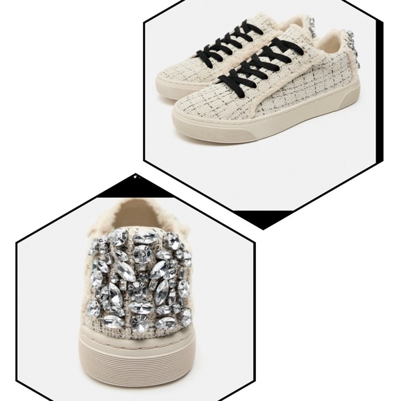 Zara embellished sneakers - Picture 3 of 13